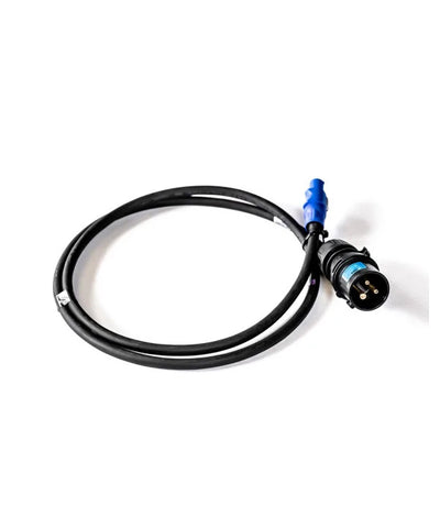 Stage Cable 16A Plug to PowerCon Socket 1.5mm - 1m – 13Amp to Powercon Mains Lead with Black 1.5mm PVC Cable & fitted with a 13Amp Cable Plug & a Powercon 20Amp Cable Socket Blue - 2 metre long – Now available at MTN Shop UK.