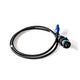 Stage Cable 16A Plug to PowerCon Socket 1.5mm - 1m