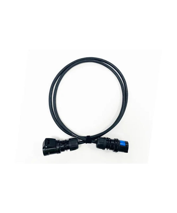 Stage Cable 16A Cable + 3pin Black Plug & Socket 2.5mm – 13Amp to Powercon Mains Lead with Black 1.5mm PVC Cable & fitted with a 13Amp Cable Plug & a Powercon 20Amp Cable Socket Blue - 2 metre long – Now available at MTN Shop UK.