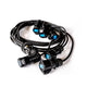 Stage Cable 19way Plug to 6 x 16A Sockets - Staggered Length 1.5mm