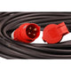 Stage Cable 16A 415V Motor Cable + Red 4pin Plug & Socket