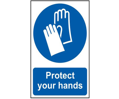 Scan Protect Your Hands - PVC 200 x 300mm – – Now available at MTN Shop UK.