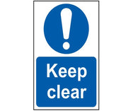 Keep Clear - PVC