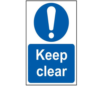 Keep Clear - PVC