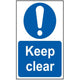 Scan Keep Clear - PVC 200 x 300mm