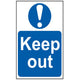 Scan Keep Out - PVC 200 x 300mm