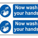 Scan Now Wash Your Hands - PVC 300 x 200mm