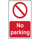 Scan No Parking - PVC 200 x 300mm