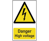 Danger High Voltage - PVC