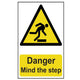 Scan Danger Mind The Step - PVC 200 x 300mm