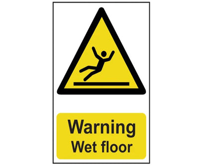 Warning Wet Floor - PVC