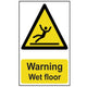 Scan Warning Wet Floor - PVC 200 x 300mm