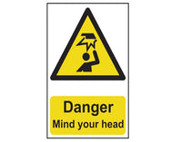 Danger Mind Your Head - PVC