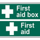 Scan First Aid Box / First Aid - PVC 300 x 200mm