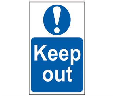 Keep Out - PVC 