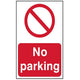 Scan No Parking - PVC 400 x 600mm