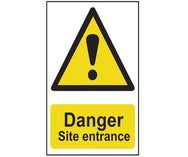Danger Site Entrance