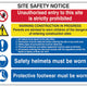Scan Composite Site Safety Notice - FMX 800 x 600mm