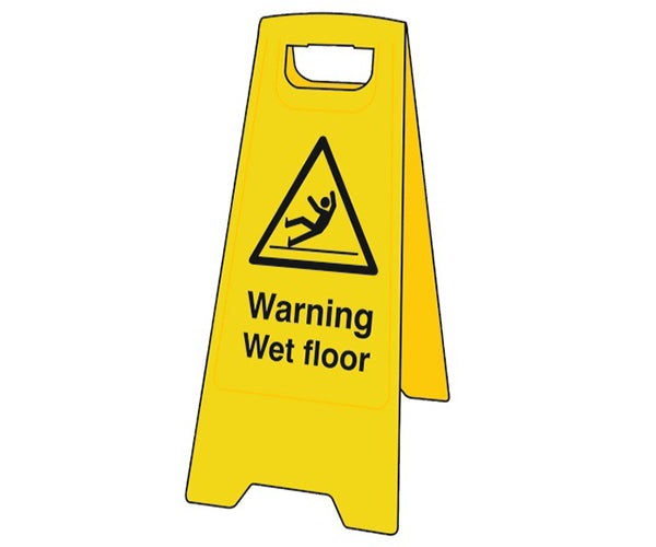 Board: Warning Wet Floor