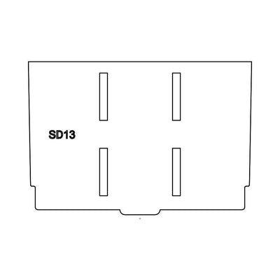 MTN BOX®: Spektrum Series LG Insert Package - Triple Storage Compartments – second image