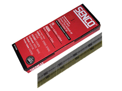 Senco Chisel Smooth Brad Nails Galvanised 15G x 32mm (Pack 4000) – – Now available at MTN Shop UK.