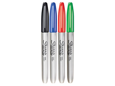 Sharpie® Fine Tip Permanent Marker Assorted (Pack 4) – – Now available at MTN Shop UK.