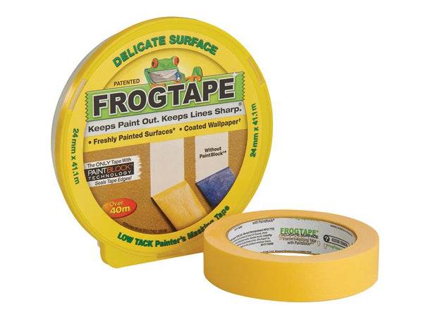 Shurtape FrogTape® Delicate Surface Masking Tape 24mm x 41.1m – – Now available at MTN Shop UK.