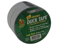 Shurtape Duck Tape® Original 50mm x 50m Silver (Twin Pack) – – Now available at MTN Shop UK.