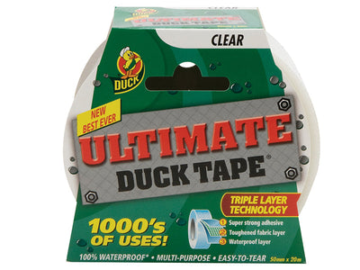 Shurtape Duck Tape® Ultimate 50mm x 20m Clear – – Now available at MTN Shop UK.