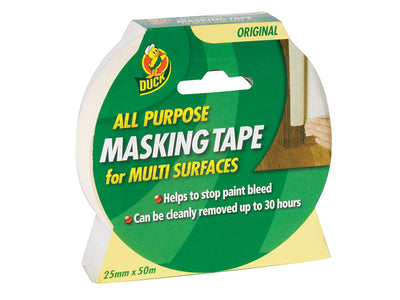Shurtape Duck Tape® All-Purpose Masking Tape 25mm x 50m – – Now available at MTN Shop UK.
