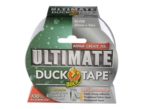 Shurtape Duck Tape® Ultimate 50mm x 25m Silver – – Now available at MTN Shop UK.