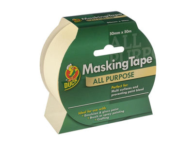 Shurtape Duck Tape® All-Purpose Masking Tape 50mm x 50m – – Now available at MTN Shop UK.