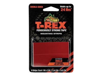 Shurtape T-REX® Extreme Hold Mounting Strips 2.54 x 7.62cm (Pack 8) – – Now available at MTN Shop UK.