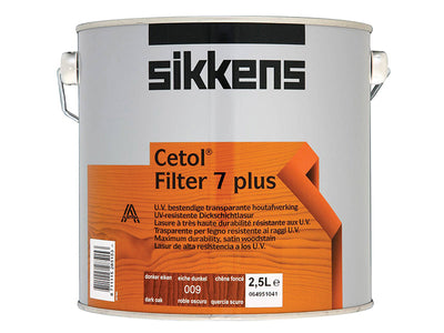 Sikkens Cetol Filter 7 Plus Translucent Woodstain Dark Oak 2.5 litre – – Now available at MTN Shop UK.