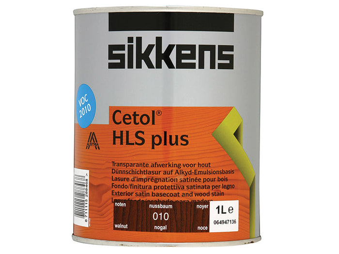 Sikkens  Cetol HLS Plus Translucent Woodstain Walnut 1 litre
