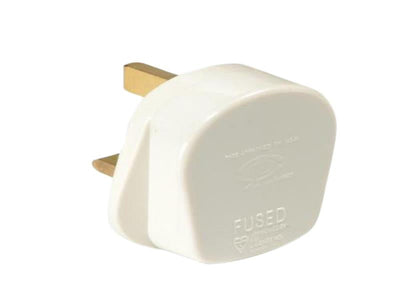 SMJ White Fused Plug 13A (Trade Pack 20) – – Now available at MTN Shop UK.