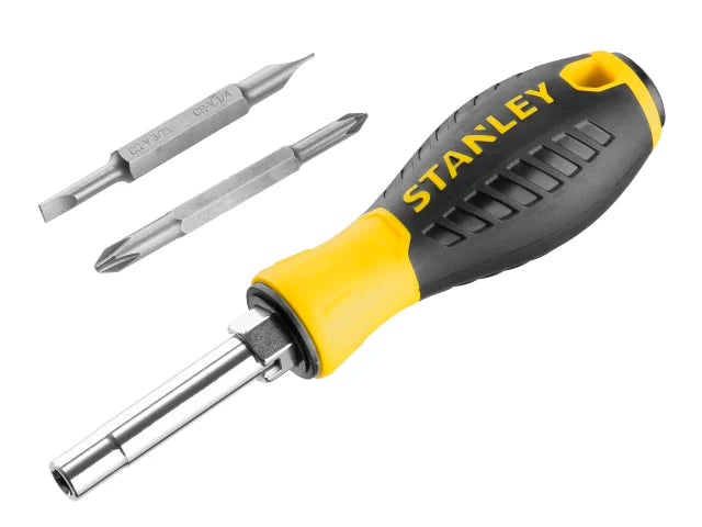 Stanley 6-Way Screwdriver Carded