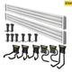 Stanley Track Wall System Starter Kit, 20 Piece