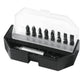 Stanley Slotted/Phillips/Pozidriv Insert Bit Set, 10 Piece