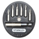 Stanley Slotted/Phillips/Pozidriv Insert Bit Set, 7 Piece