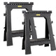 Stanley Folding Sawhorses (Twin Pack)
