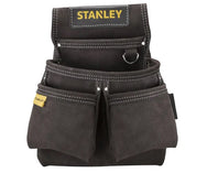 Leather Double Nail Pocket Pouch