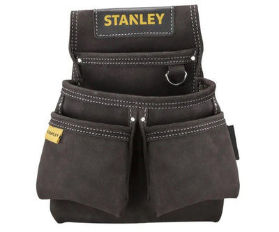 Leather Double Nail Pocket Pouch