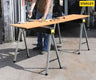 Folding Metal Leg Sawhorses