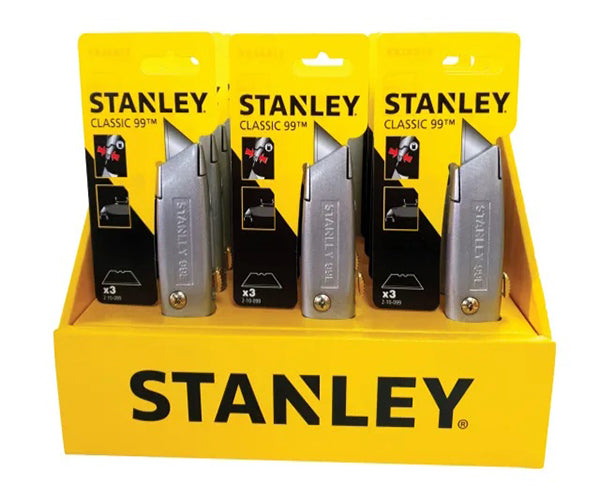 Stanley 99E Counter Display of 12 Knives