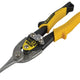 Stanley Yellow Aviation Snips & Holster Straight Cut 250mm (10in)