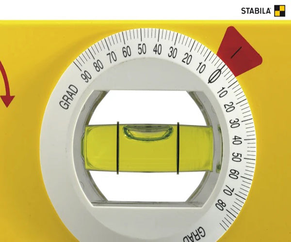 Torpedo Level 26cm Magnetic Base & Rotatable Angle Vial - imagen 2