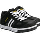 Stanley Cody Safety Trainers Black/White Stripe