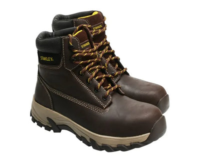 Tradesman Safety Boots Brown