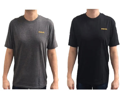 T-Shirt Twin Pack Grey & Black